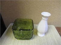 Green Planter & Vase