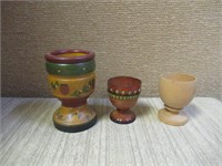 Lot of 3 Egg Holders,(One Large and More)
