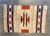 Wool Southwestern Mexican Rug 2'X3'