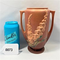 Roseville Pottery Foxglove pink vase circa 1942