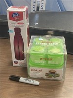 Lunch Set & Thermo Bottle, new