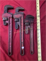 12", 14" & 17" Pipe Wrenches