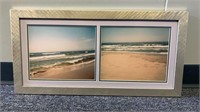 Dual Beach Framed Picture