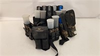17 Paint Ball Containers & Belts