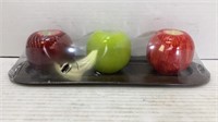Apple Table Piece Metal Sealed