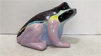 Frog Piggy Bank Ceramic