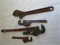 CRESCNT AND PIPE WRENCHES