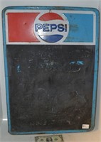 Vintage Pepsi Chalk Board Sign