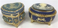 Musical Cameo Trinket Boxes