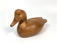 Lynn Whipple Carved Wood Duck Decoy