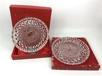 Waterford Crystal Christmas Plates