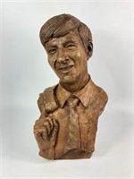 Large Ceramic Bust Sculpture