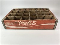 Vintage Coca Cola Wooden Bottle Tray