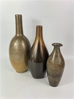 Metal and Ceramic Decorative Vases
