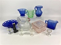 Vintage Colorful Glassware