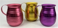 Colorful Aluminum Pitchers by Florencia