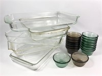 Pyrex Baking Dishes and Custards