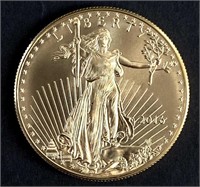 2016 1oz American Gold Eagle Coin Bu