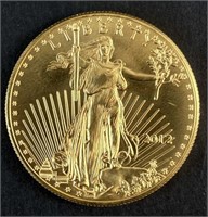 2012 1oz American Gold Eagle Coin