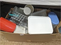 Box plastic kitchenware