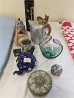 Collection incl Picot jug and Wedgwood