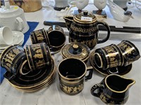 Greek style design tea set