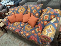 Large bedsettee & cushions