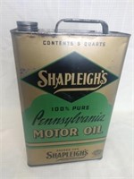 Shapleighs Pennsylvania oil can- 5Qt - Mint