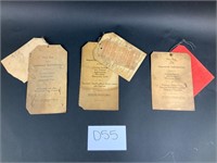 3 sets of IH Instructions tags