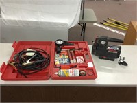 Highway safety kit, air compressor untested