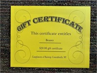 Hairstop Gift Certificate