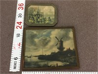 Vintage Dutch wall pictures