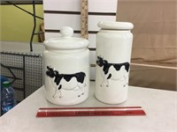 Otagiri Japanese pottery canisters
