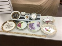 Hand painted and collectible china