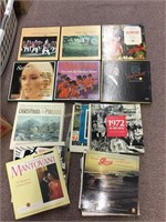 Vinyl records sets and singles