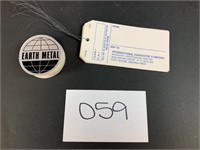 90+ IH Shipping tags and Earth Metal Stickers