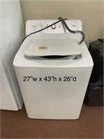 Haier Washing Machine 27"w x 43"h x 26"d