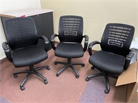 3 Office chairs