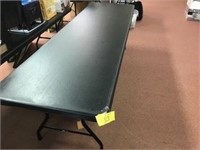 Black Table/folding legs/30"x 8'