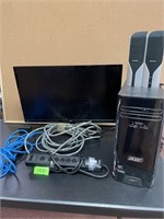 Acer Tower/24'HDMI cord/LG Monitor 27"/working