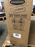 Nutone 30" White Range Hood Retail: $150.00