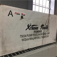 Xtreme Power Pool Pump Retail: $250.00