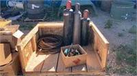 3- Settling Tanks w/ Hoses and Accesories