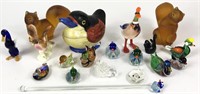 Miniature, Glass and Ceramic Animals