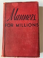 MANNERS FOR MILLIONS, 1932