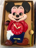 Disney Clock Mickey Mouse Vintage