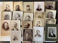 ALL THE MEN, CABINET CARDS