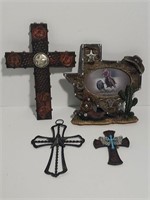 Rustic Crosses & Picture Frame