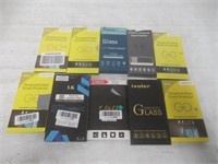 Lot of 10 Various Cell Phone Screen Protectors
