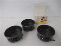 Wilton 4-Inch Mini Springform Pans for Mini